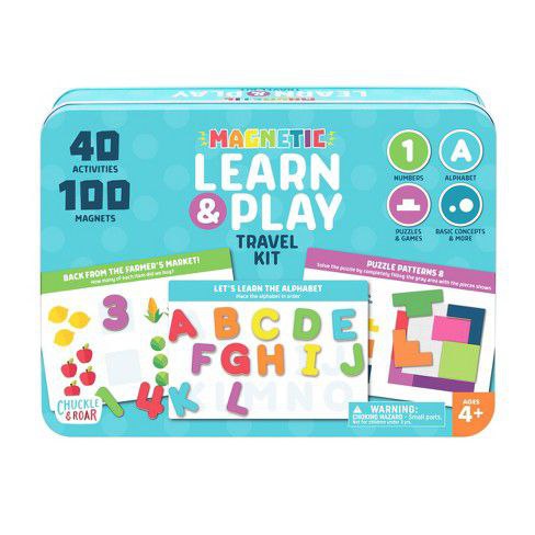 magnetic learn and play travel kit
